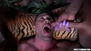 Casey Kisses and Kat Dior Tea dance Crush and Humiliate a Wince Man